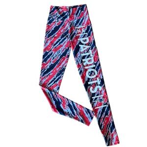 Team Apparel NFL New England Patriots High Rise Leggings size Large